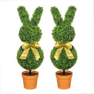 36inch Bunny Shaped Boxwood